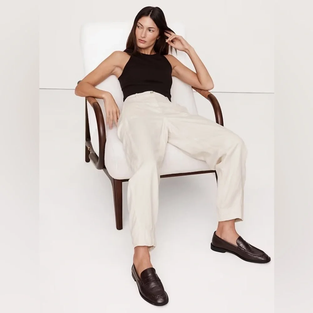 NWT! Banana Republic Soma High-Rise Barrel-Leg Pant 🩷 #713491